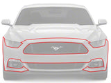 SEC10 Front Bumper Paint Protection Film (15-17 Mustang GT, EcoBoost, V6)