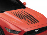 SEC10 Ammo Flag Hood Decal; Gloss Black (Universal; Some Adaptation May Be Required)