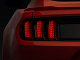 SEC10 Honeycomb Tail Light Tint; Smoked (15-17 Mustang; 18-20 Mustang GT350)