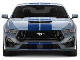 SEC10 Lemans Stripes; Blue; 10-Inch (24-26 Mustang)