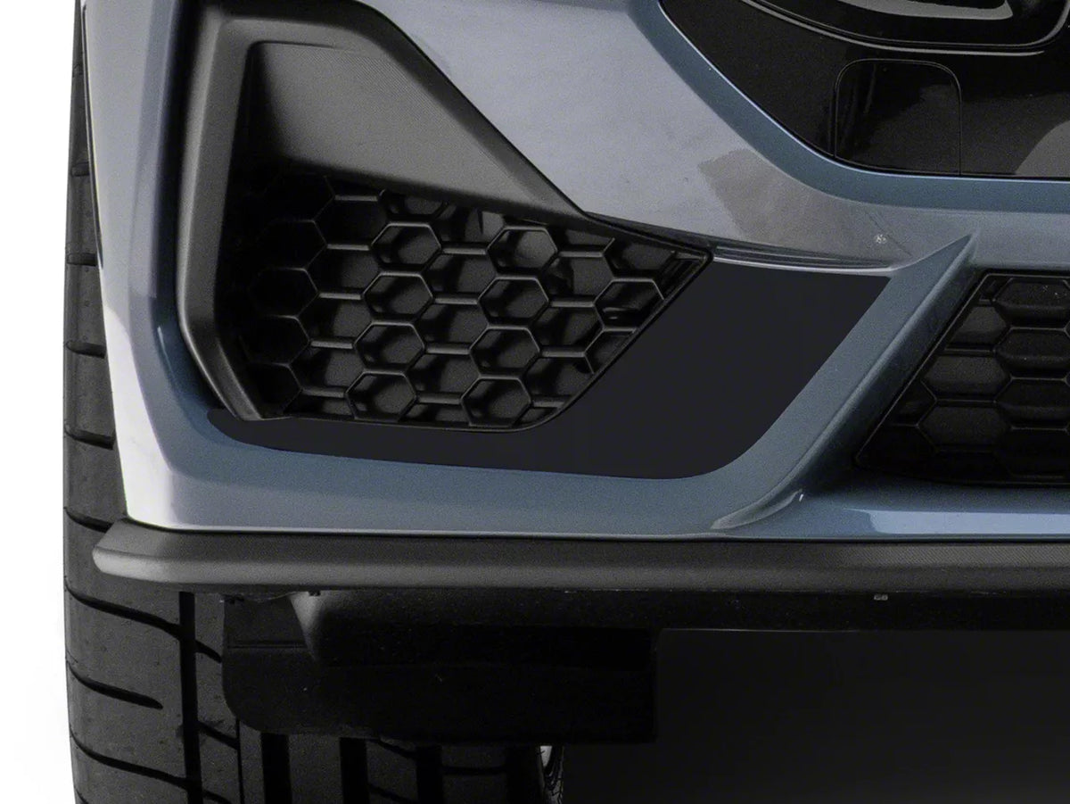 SEC10 Lower Bumper Accent Decal; Matte Black (24-26 Mustang GT, EcoBoost)