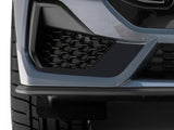 SEC10 Lower Bumper Accent Decal; Matte Black (24-26 Mustang GT, EcoBoost)
