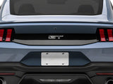 SEC10 Lower Decklid Panel Decal; Gloss Black (24-26 Mustang)