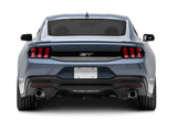 SEC10 Lower Decklid Panel Decal; Gloss Black (24-26 Mustang)