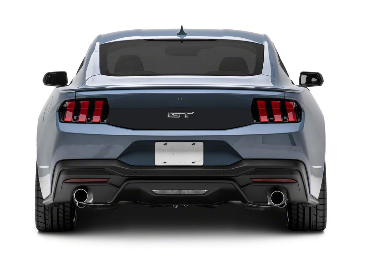 SEC10 Lower Decklid Panel Decal; Matte Black (24-26 Mustang)