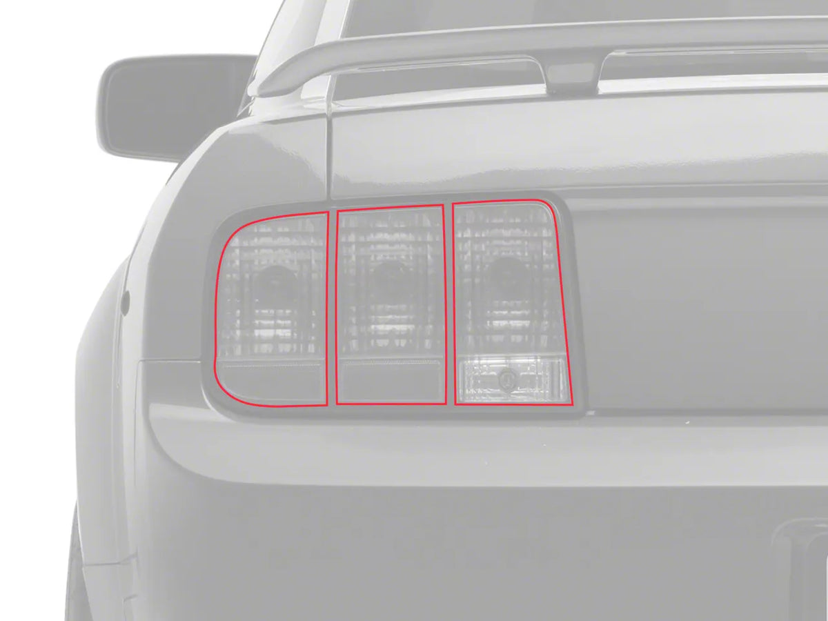 SEC10 Tail Light Protective Film (05-09 Mustang)