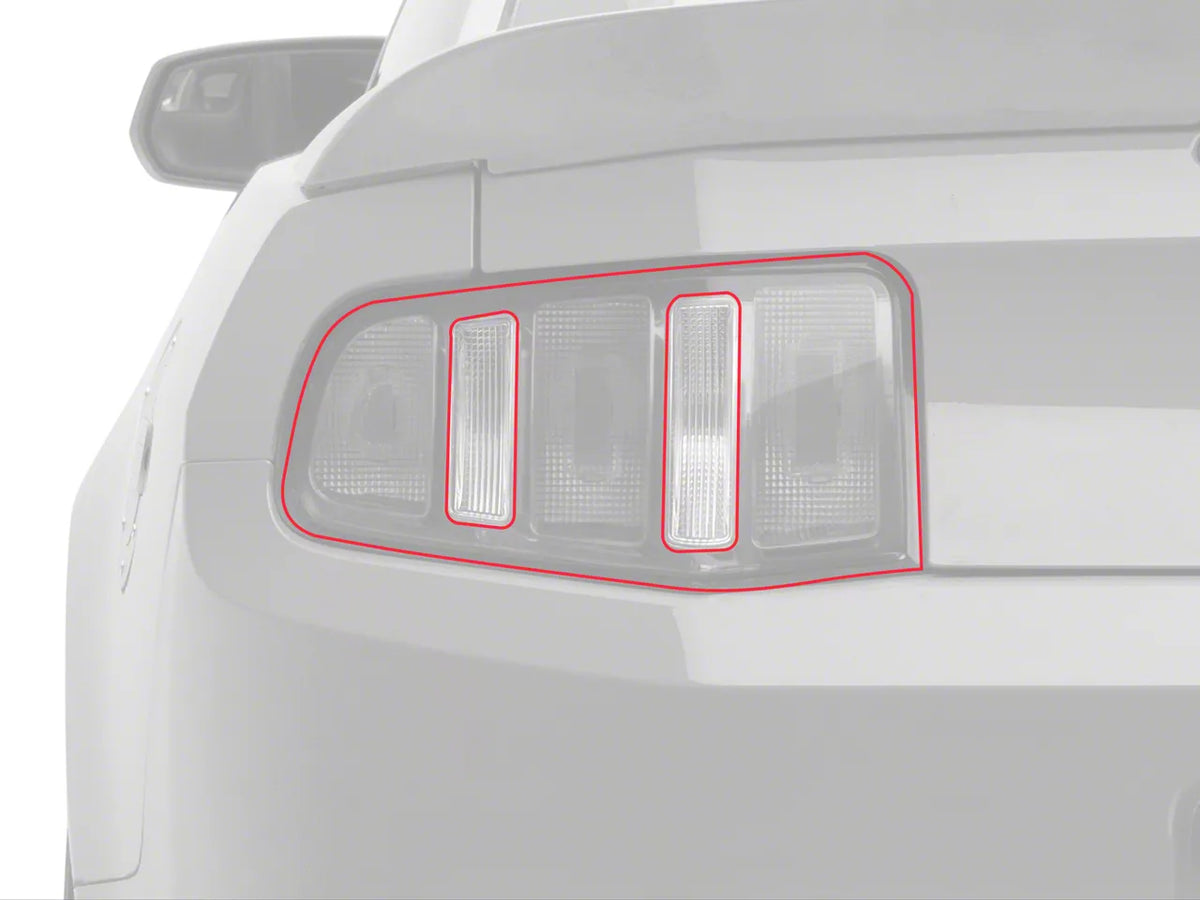 SEC10 Tail Light Protective Film (10-12 Mustang)