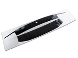SEC10 Upper and Lower Decklid Panel Decal; Gloss Black (24-26 Mustang)