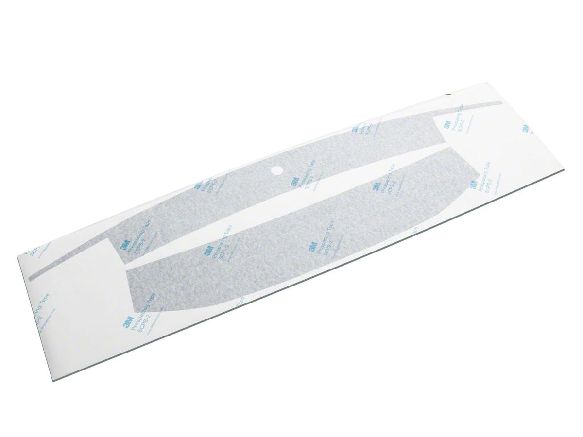 SEC10 Upper and Lower Decklid Panel Decal; Gloss Black (24-26 Mustang)