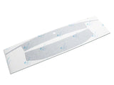 SEC10 Upper and Lower Decklid Panel Decal; Gloss Black (24-26 Mustang)