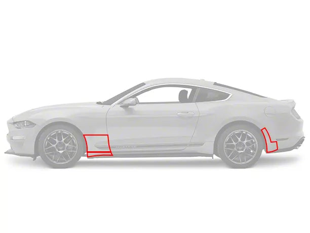 SEC10 Splash Paint Protection Film Kit (15-23 Mustang GT, EcoBoost, V6)