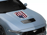 SEC10 Flag Explode Hood Printed Decal (Universal; Some Adaptation May Be Required)