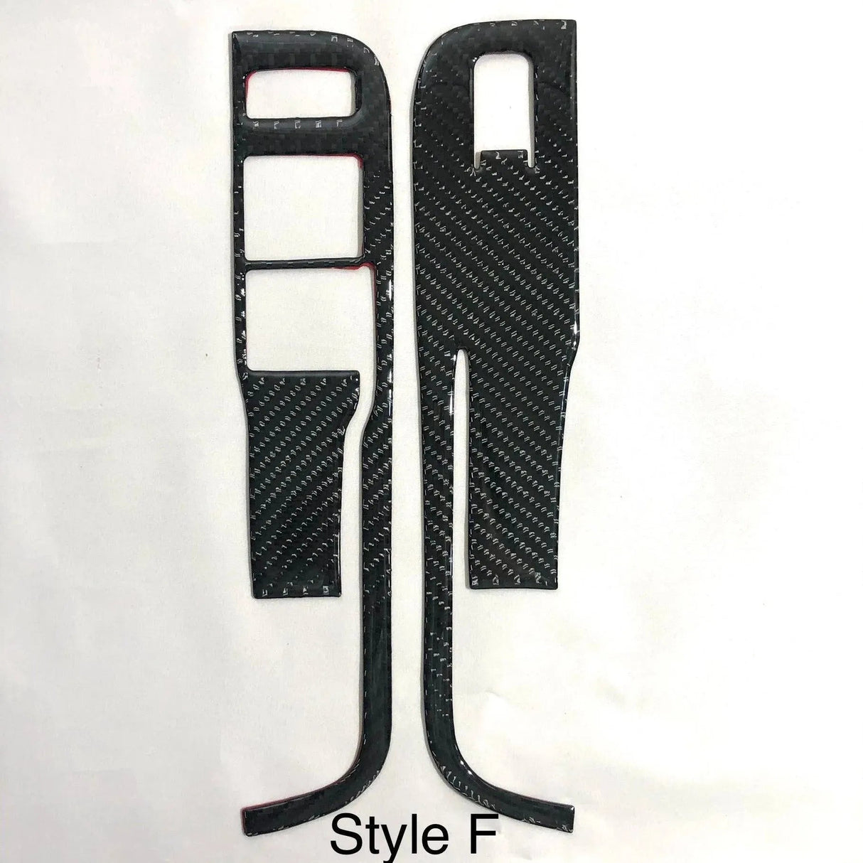 [Set] Carbon Fiber Door Window Switch Panel Overlay for Chevrolet Camaro 2010-2015