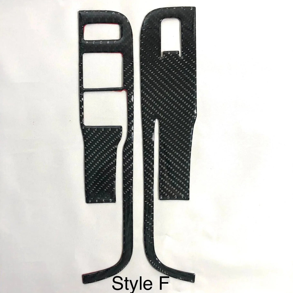 [Set] Carbon Fiber Door Window Switch Panel Overlay for Chevrolet Camaro 2010-2015