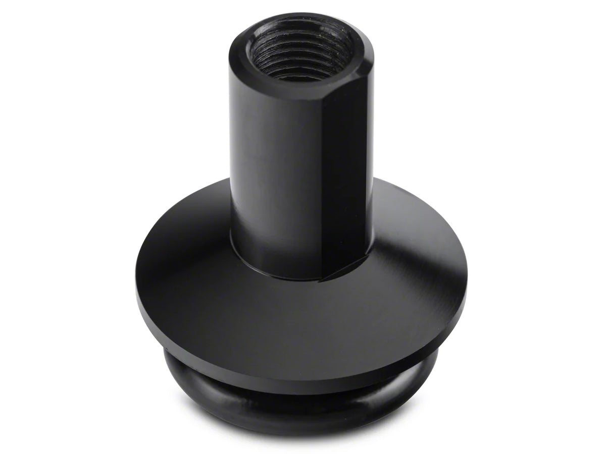 Speedform Modern Billet Retro Style 5-Speed Shift Knob; Red (05-10 Mustang Gt, V6)