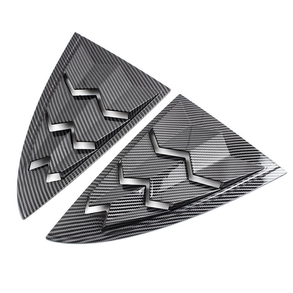 Rear Side Window Louvers Trim for Tesla Model 3 [2 PCS]