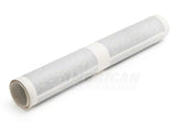 SEC10 Lemans Stripes; Silver; 8-Inch (79-93 Mustang)