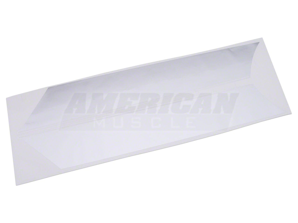 SEC10 Outer Hood Stripes; Silver (13-14 Mustang)