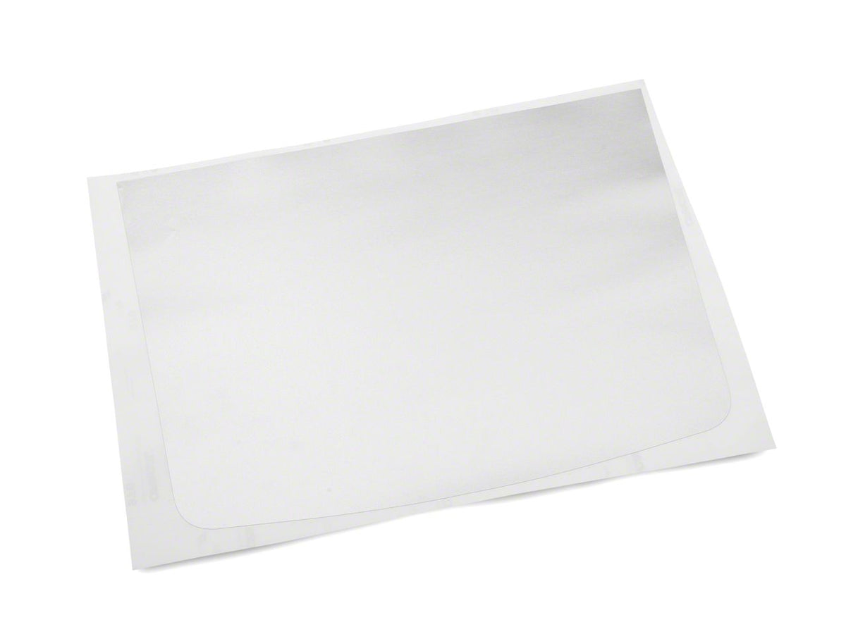 SEC10 Rear Decklid Accent Decal; Silver (15-23 Mustang)