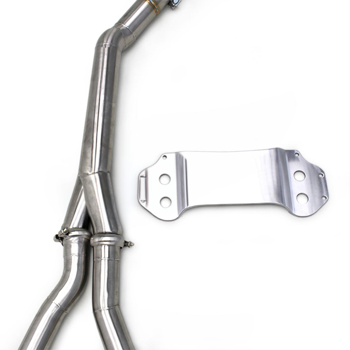 Stainless Steel Equal Length H-Pipe Mid Pipe for BMW M3 M4 G80 G82 3.0T