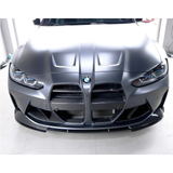 3D Style Dry Carbon Fiber Front Lip (OEM Mount) for BMW G80 M3 G82 G83 M4