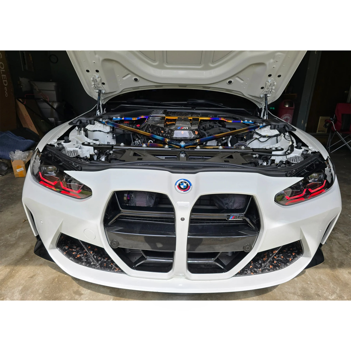 S58 High-Flow Front Mount Air Intake System for BMW G87 M2 G80 M3 G82 M4