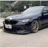 3D Carbon Fiber Front Splitter Lip (1-Piece) for BMW F90 M5 G30 LCI