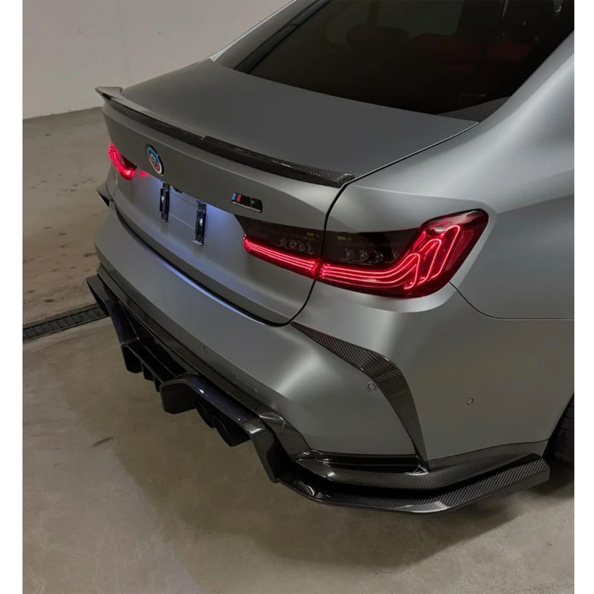 CSL Style Laser Taillights for BMW G80 M3 G20 3 Series