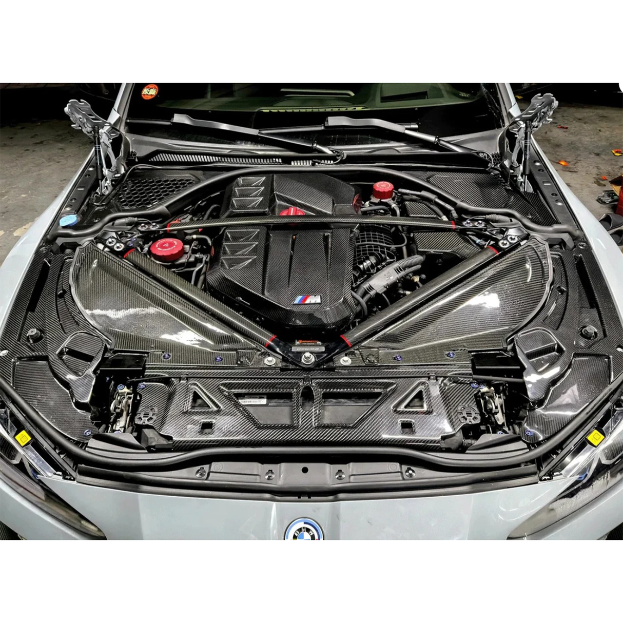 Carbon Fiber Headlamp Covers for BMW G80 G81 M3 G82 G83 M4 G87 M2
