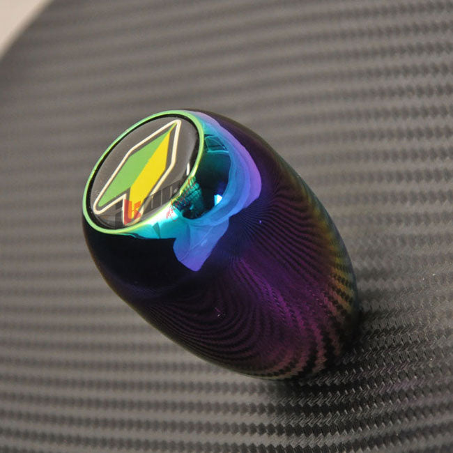 Honda Accord Civic T-R style Titanium BD Logo EG Gear Shift Knob