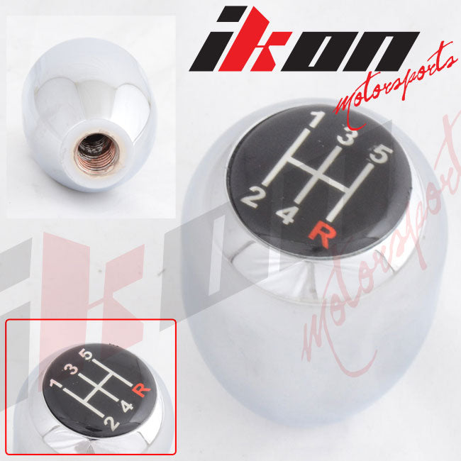 M10 X 1.5 Manual MT Transmission 5 Speed T-R Gear Shift Knob For Jeep