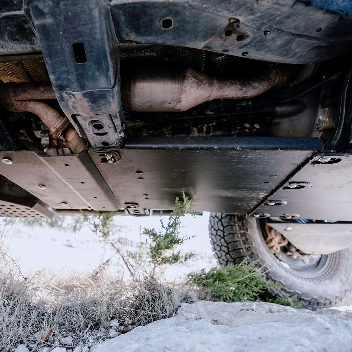 Transmission Skid Plate For 2007-2014 Toyota FJ Cruiser