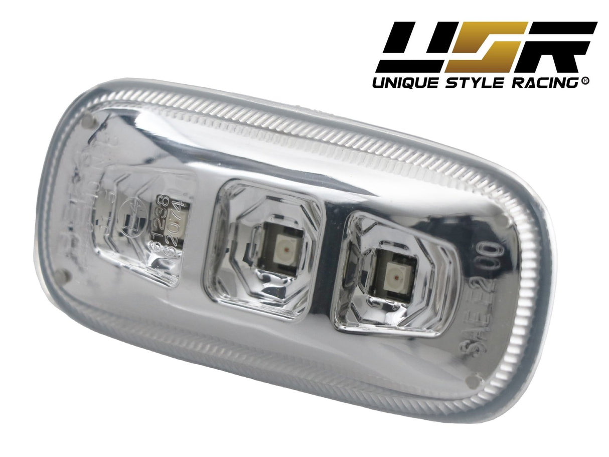 2002-2008 Audi A4/S4/RS4 Smoke Amber LED Side Marker Lights