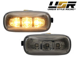 2002-2008 Audi A4/S4/RS4 Smoke Amber LED Side Marker Lights