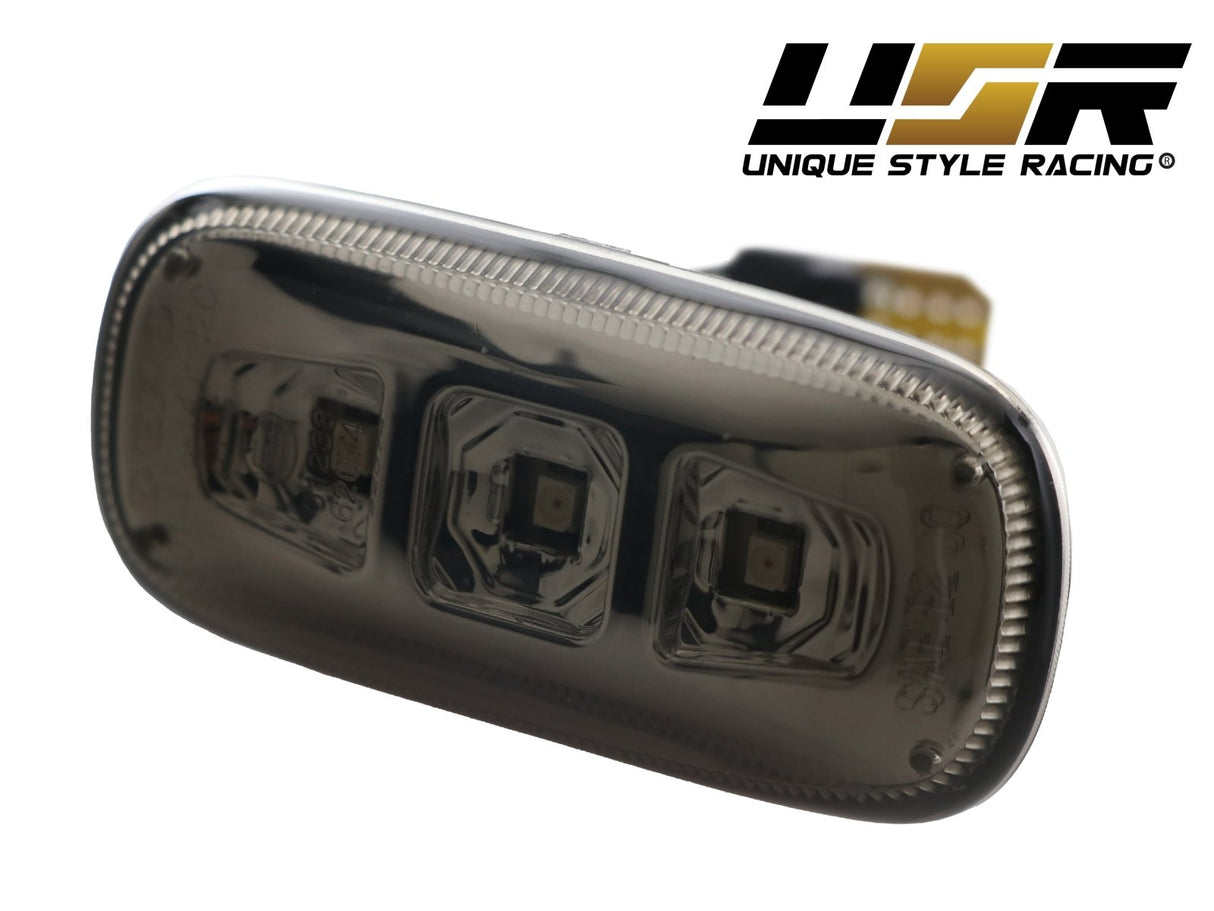 2002-2008 Audi A4/S4/RS4 Smoke Amber LED Side Marker Lights
