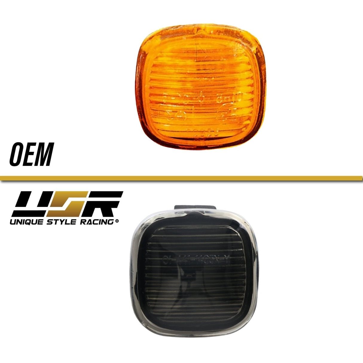 1996-1998 Audi A4 Smoke Side Marker Lights
