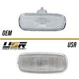 1999-2001 Audi B5 A4 Smoke Side Marker Lights