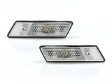 1992-1996 BMW E36 Black Trim Crystal Clear Side Marker Lights