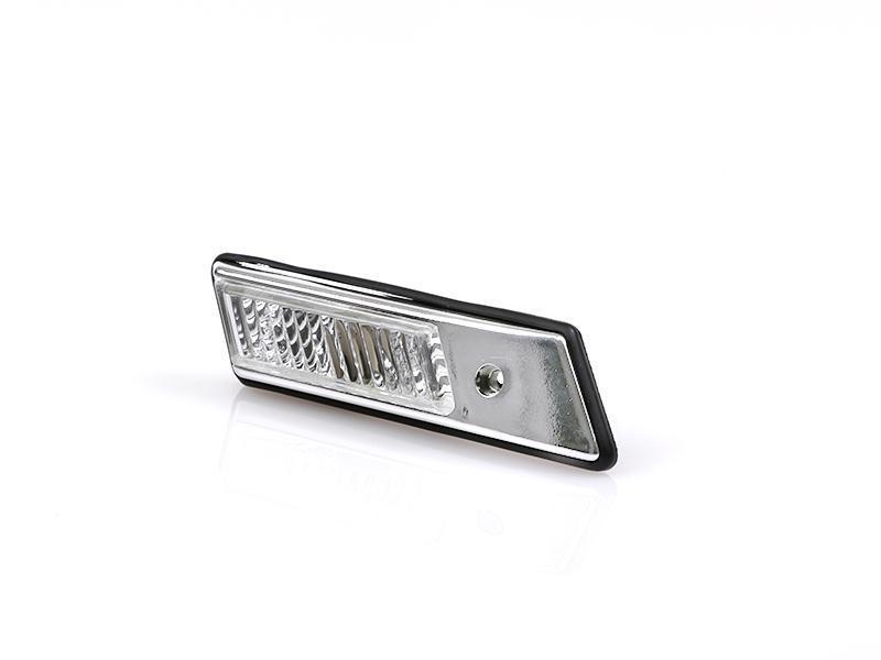 1992-1996 BMW E36 Black Trim Crystal Clear Side Marker Lights