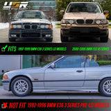 1997-1999 BMW E36 & E53 X5 Crystal Smoke Side Marker Lights