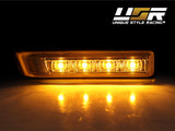1997-1999 BMW E36 & E53 X5 Crystal Smoke Amber LED Side Marker Lights
