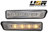 1997-1999 BMW E36 & E53 X5 Crystal Smoke Amber LED Side Marker Lights