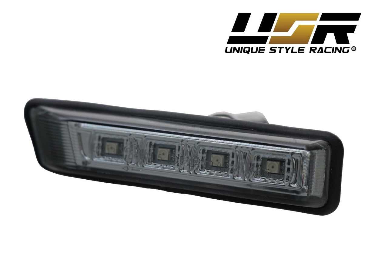 1997-1999 BMW E36 & E53 X5 Crystal Smoke Amber LED Side Marker Lights