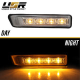 1997-1999 BMW E36 & E53 X5 Crystal Smoke Amber LED Side Marker Lights