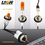 1999-2003 BMW E46 Smoke Amber LED Fender Side Marker Lights