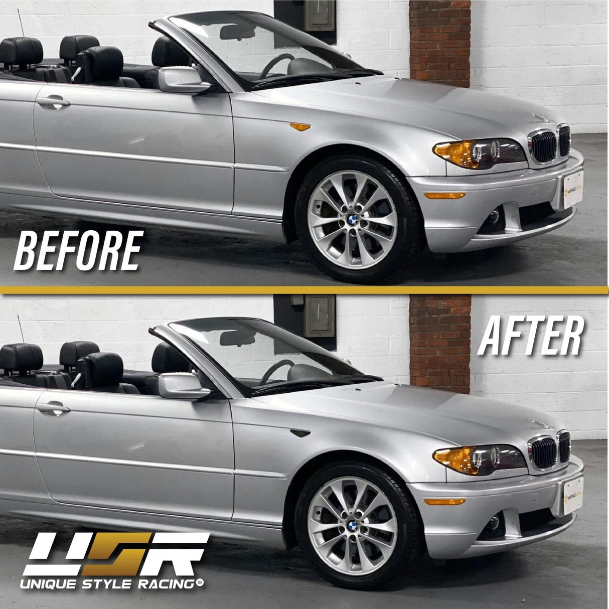 2004-2006 BMW E46 LED Smoke Side Marker Lights