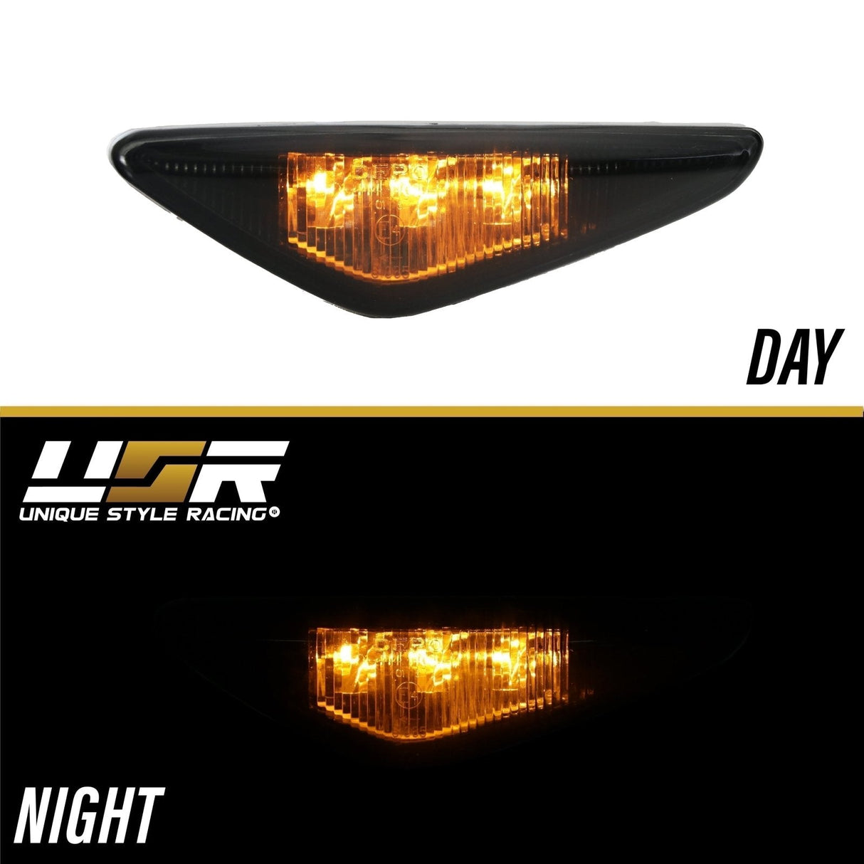 2004-2006 BMW E46 LED Smoke Side Marker Lights