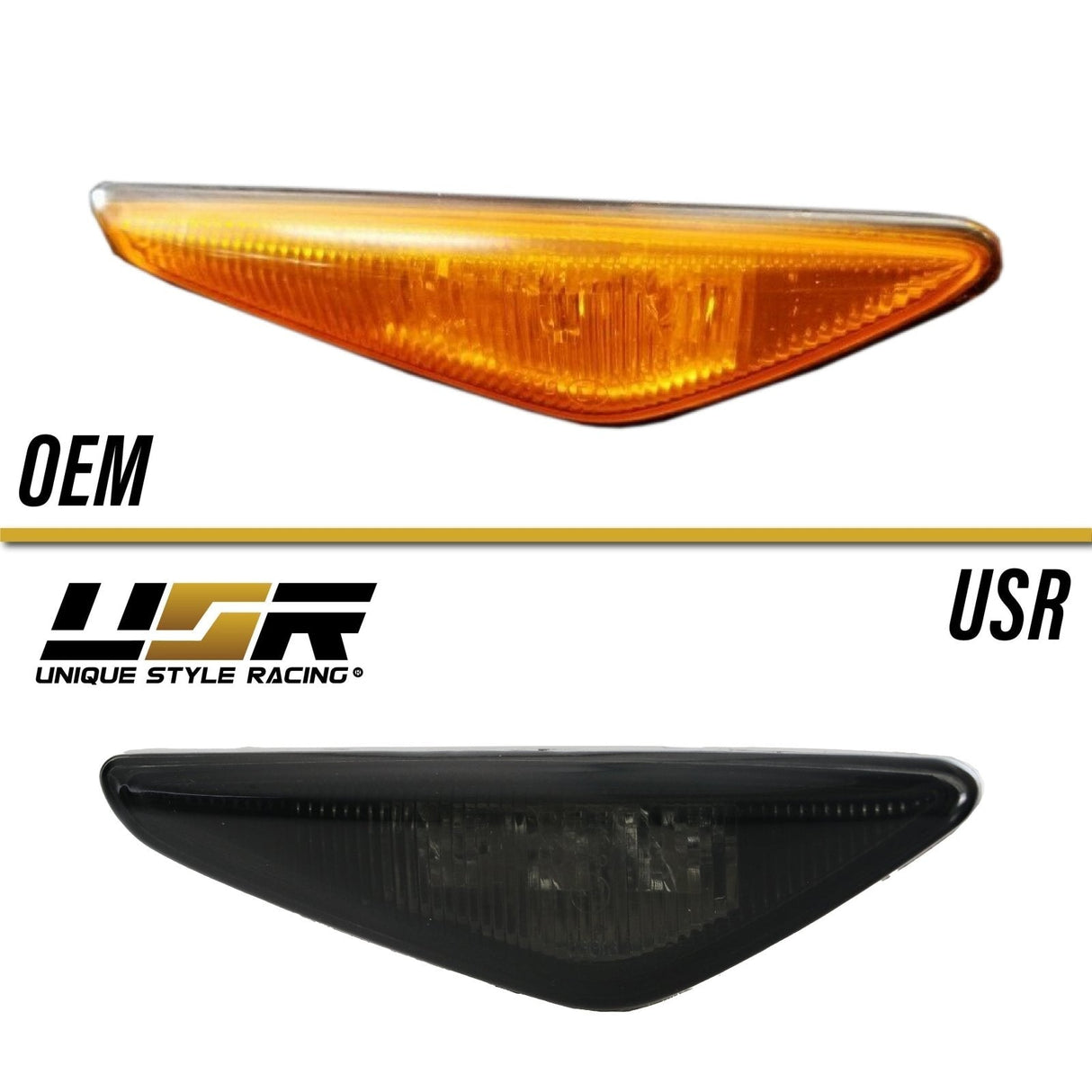 2004-2006 BMW E46 LED Smoke Side Marker Lights