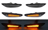 2002-2005 BMW E46 White LED Light Bar Clear Side Marker