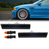 1995-2001 BMW E38 7 Series & E46 M3 Crystal Smoke Side Marker Lights